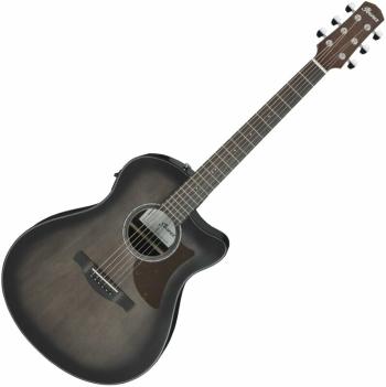 Ibanez AAM70CE-TBN Transparent Charcoal Burst Elektroakustická kytara Dreadnought