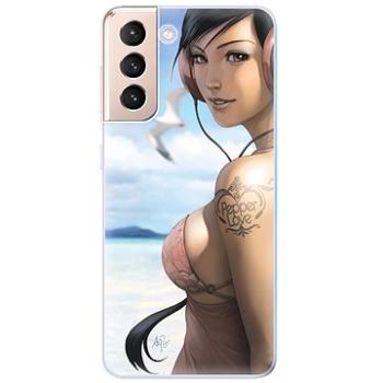 iSaprio Girl 02 pro Samsung Galaxy S21 (gir02-TPU3-S21)