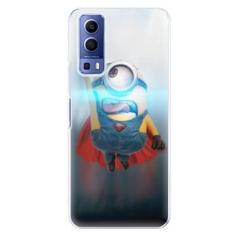 Odolné silikonové pouzdro iSaprio - Mimons Superman 02 - Vivo Y52 5G