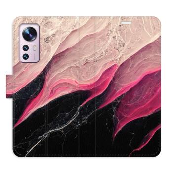 Flipové pouzdro iSaprio - BlackPink Marble - Xiaomi 12 / 12X