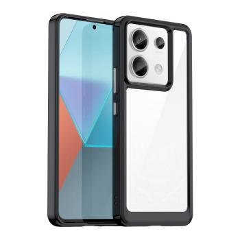 CRYSTAL Ochranný kryt pre Xiaomi Redmi Note 13 Pro 5G / Xiaomi Poco X6 5G čierny