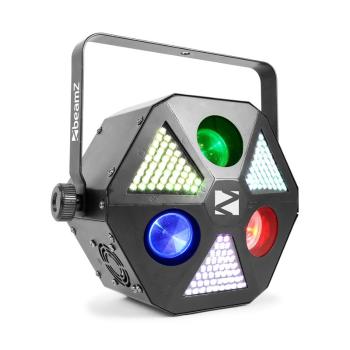 Beamz BeamZ MadMan, LED reflektor, 132 RGB SMD LED světel, DMX nebo samostatný režim