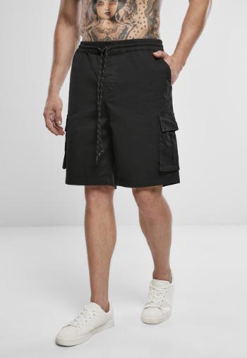 Urban Classics Drawstring Cargo Shorts black - L