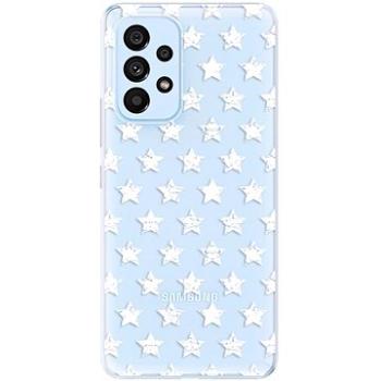 iSaprio Stars Pattern - white pro Samsung Galaxy A73 5G (stapatw-TPU3-A73-5G)