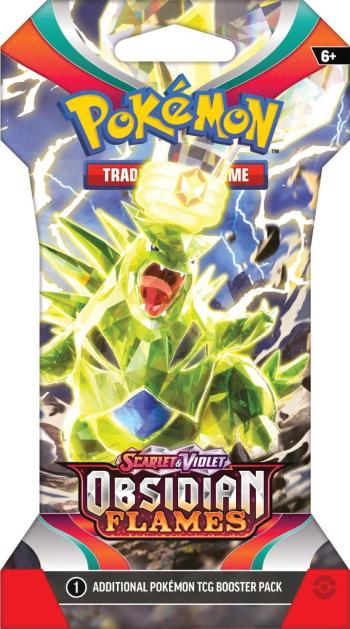 Kártyajáték Pokémon TCG: SV03 Obsidian Flames - 1 Blister Booster