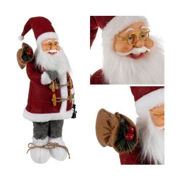 Santa Claus - vánoční figurka 45 cm