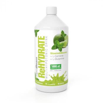 Izotóniás ital GymBeam ReHydrate 1000 ml, mojito