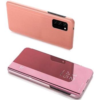 Clear View knížkové pouzdro na Huawei P Smart 2020, růžové (HUR04385)