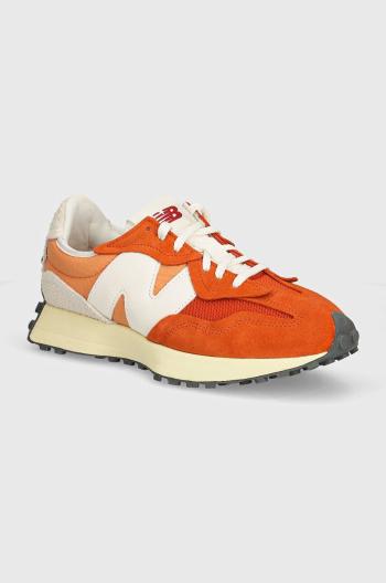 Sneakers boty New Balance 327 oranžová barva, U327WRH