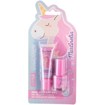 Martinelia Little Unicorn Nail & Lip Set dárková sada pro děti