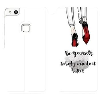 Flipové pouzdro na mobil Huawei P10 Lite - M046P Be yourself (5903226051519)