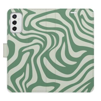 Flipové pouzdro iSaprio - Zebra Green 02 - Samsung Galaxy M52 5G