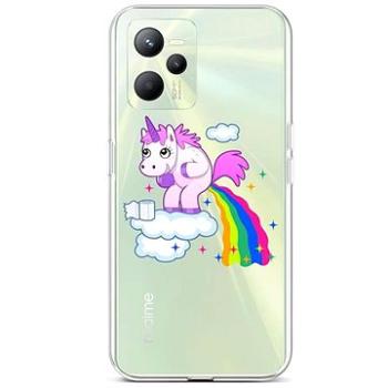 TopQ Kryt Realme C35 Rainbow Disaster 74586 (Sun-74586)