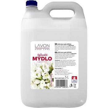 LAVON Tekuté mýdlo Sněženka (bílé) 5 l (8594187140076)