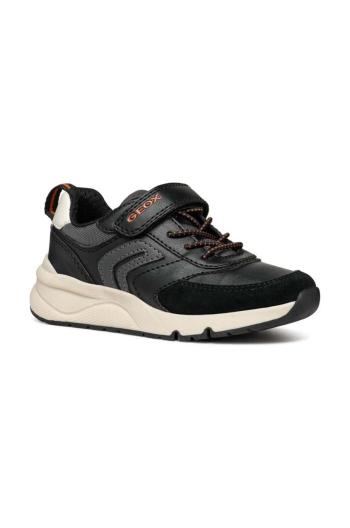 Dětské sneakers boty Geox ROONER černá barva, J46H0D.054FU