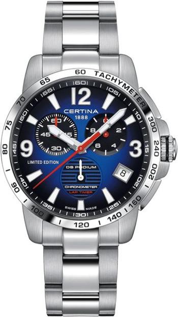 Certina DS Podium Chronograph C034.453.11.047.10 Jeremy Seewer Limited Edition