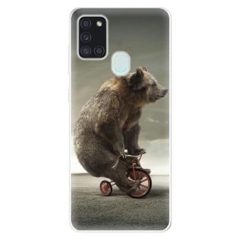 Odolné silikonové pouzdro iSaprio - Bear 01 - Samsung Galaxy A21s