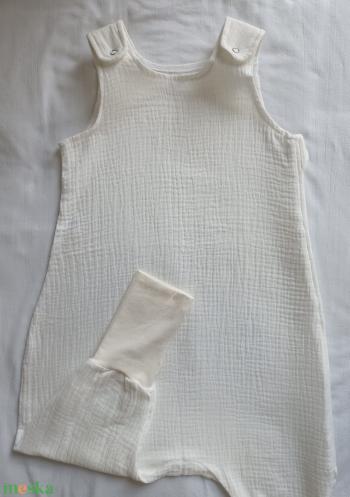 Nyári tipegő hálózsák duplagéz törtfehér 62 68 74 80 86 92 98 104 110 116 122 128 134 140