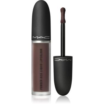 MAC Cosmetics Powder Kiss Liquid Lipcolour matná tekutá rtěnka odstín Rekindled 5 ml
