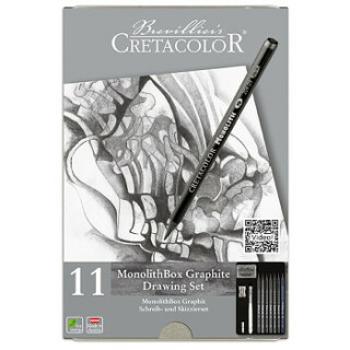 Kreslířská sada Cretacolor Monolith Box Graphite 11ks