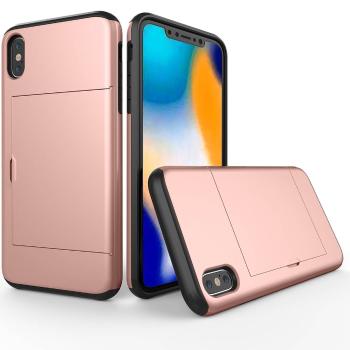 CARD Ochranný obal Apple iPhone XS Max ružový