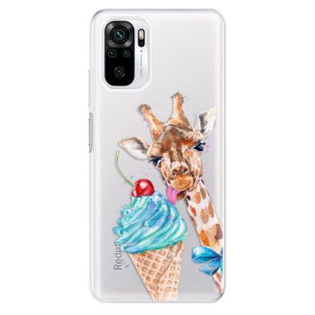 Odolné silikonové pouzdro iSaprio - Love Ice-Cream - Xiaomi Redmi Note 10 / Note 10S