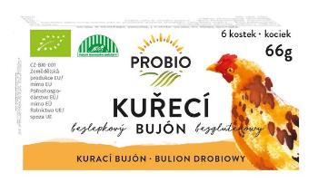 PROBIO Bujón kuřecí BIO kostky 66 g