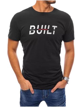 černé tričko "built not bought" vel. 2XL