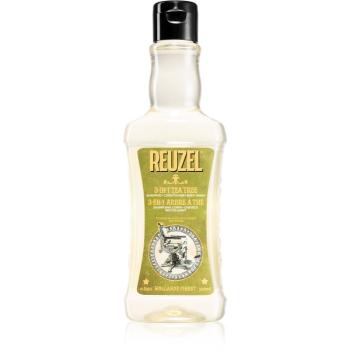 Reuzel Tea Tree 3 v 1 šampon, kondicionér a sprchový gel pro muže 350 ml