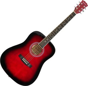 Pasadena SG028 Red Sunburst Akustická kytara