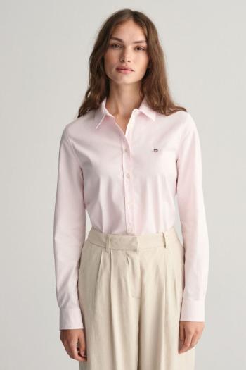 KOŠILE GANT SLIM STRETCH OXFORD SHIRT LIGHT PINK