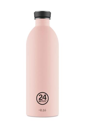 Láhev na vodu 24bottles Urban Bottle 1000ml Dusty Pink růžová barva, Urban.1L.StoneDustyPink