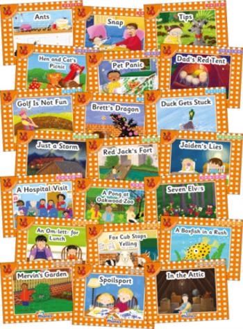 Jolly Phonics Orange Level Readers Complete Set - Louise Van-Pottelsberghe