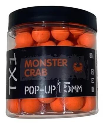 Shimano plovoucí boilie tx1 pop up monster crab 80 g 15 mm orange