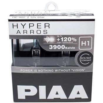 PIAA Hyper Arros 3900K H1 - o 120 procent vyšší svítivost, zvýšený jas (HE-902)