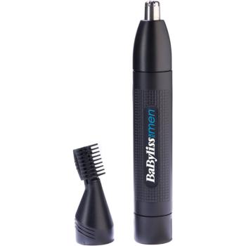 BaByliss For Men E652E zastřihovač chloupků v nose a uších + nástavec pro zastřižení obočí 1 ks