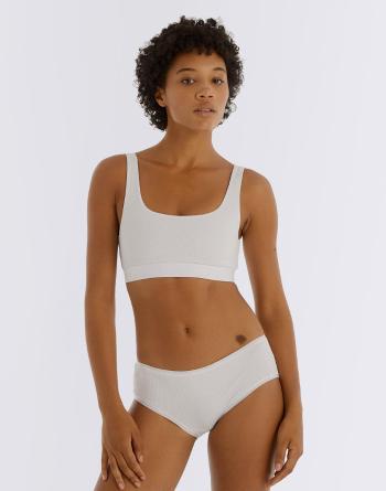 Organic Basics Core Rib Briefs White XS