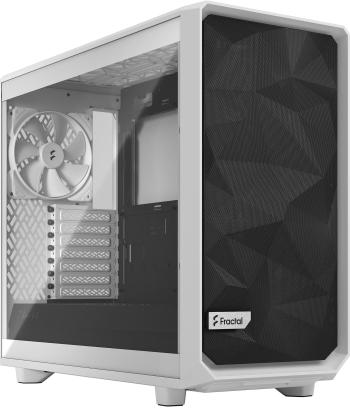 Számítógépház Fractal Design Meshify 2 Lite White TG Clear