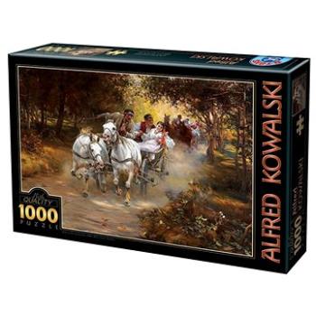 D-TOYS Puzzle Venkovská svatba 1000 dílků (5947502874324)