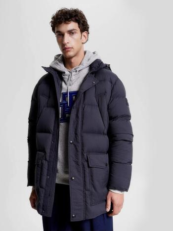 Tommy Hilfiger pánská tmavě modrá parka - XL (DW5)