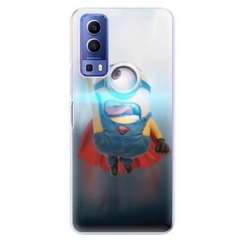 Odolné silikonové pouzdro iSaprio - Mimons Superman 02 - Vivo Y72 5G