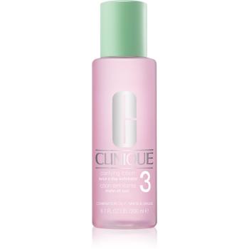 Clinique 3 Steps Clarifying Lotion 3 tonikum pro mastnou a smíšenou pleť 200 ml