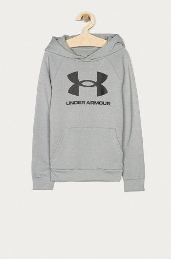 Mikina Under Armour 1357585 šedá barva, s potiskem