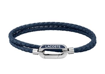 Lacoste Pánský kožený náramek Starboard 2040112 17,5 cm