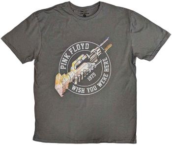 Pink Floyd Tričko Wish You Were Here 1975 Unisex Charcoal Grey 2XL