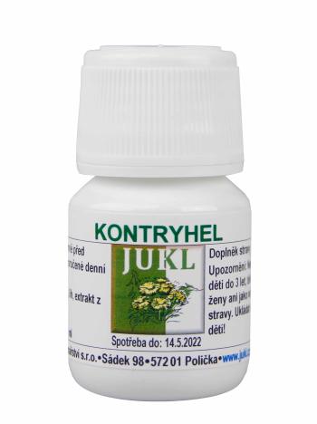 Bylinářství-kořenářství JUKL Tinktura Kontryhel 30 ml 1 balení: 1x 30 ml