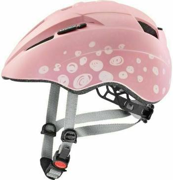 UVEX Kid 2 CC Pink Polka Dots 46-52 Dětská cyklistická helma