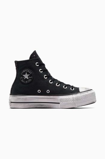 Kecky Converse Chuck Taylor All Star Lift dámské, černá barva, A06450C