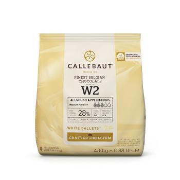 CakeSupplies Callebaut čokoláda - Bílá 28% 400 g