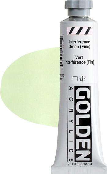 Golden Artist Colors Heavy Body Akrylová barva Interference Green (Fin) 59 ml 1 ks